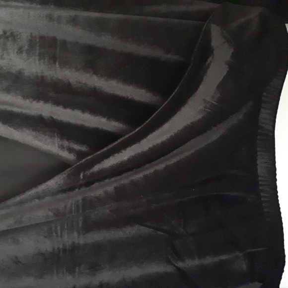 Dynamite black velour top M - Picture 4 of 11